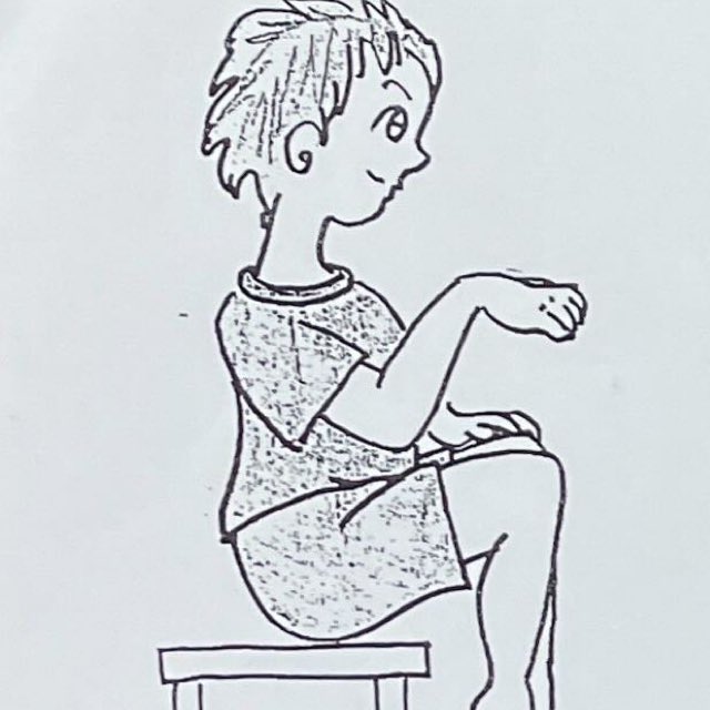 公民館で見かけた体操マニュアルに添えられた味わい深いイラストを拝見して、どんな漫画を読んでこられた方かしら?と思いを巡らせる秋の日 