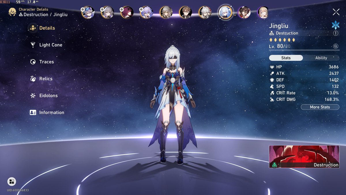 I have acquired  Jing Liu