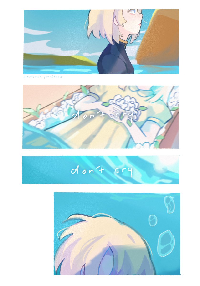 don't cry #freminet #genshinimpact 