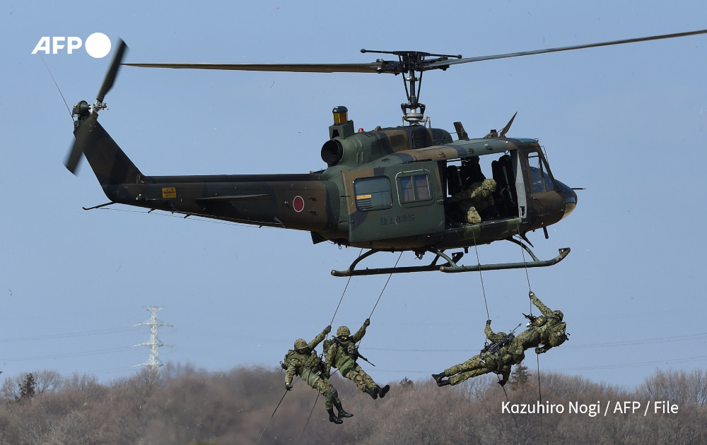 AFP's tweet photo. 'Not proud at all': Japan's army struggles to recruit.

Since 1990 the strength of the Self-Defense Forces, as Japan's military is known, has fallen by more than 7% to under 230,000.  Experts warn of the "extremely high" risk this shortfall poses

https://t.co/bpjueyz3Tr https://t.co/a4uyJwO6x1