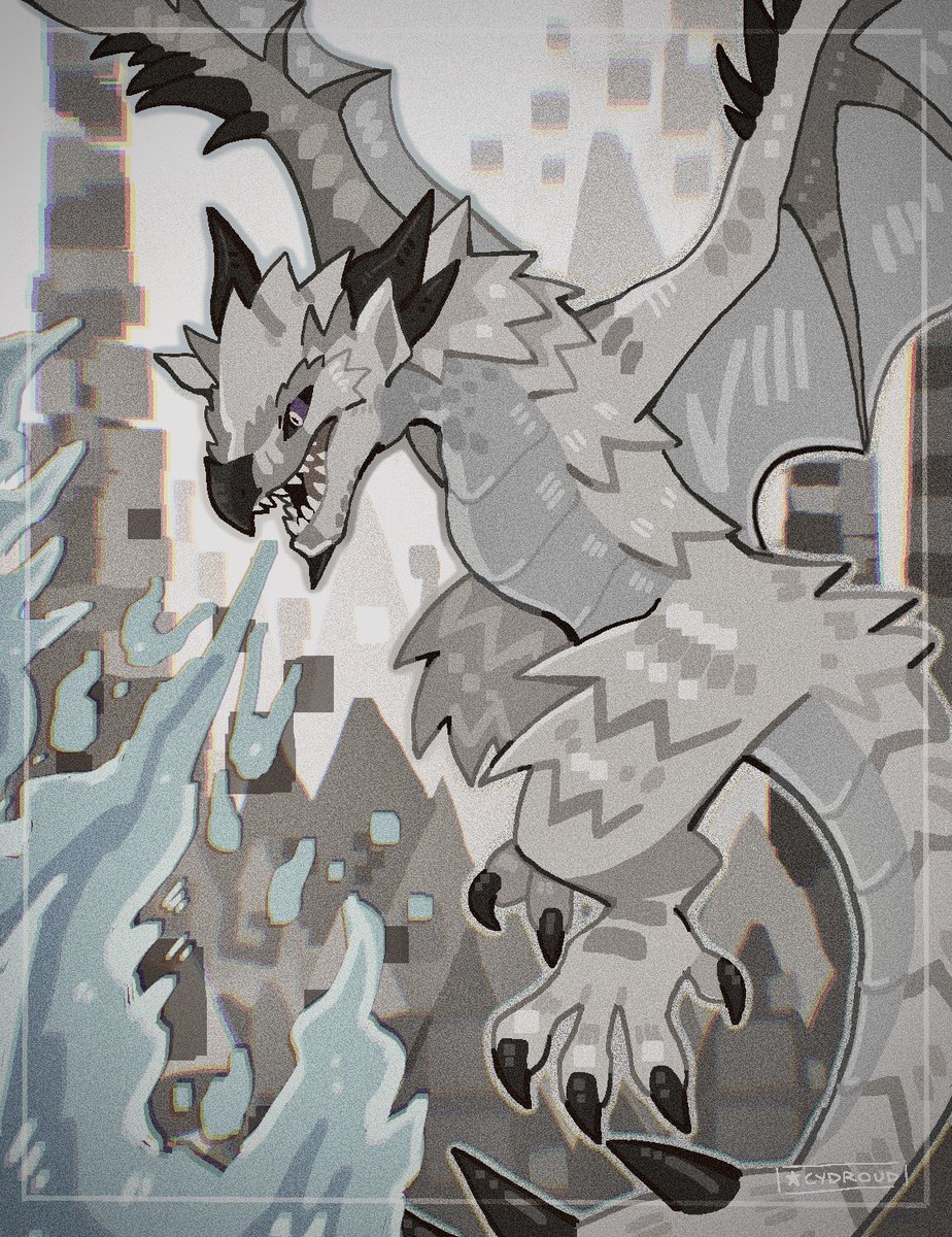 cydroud's tweet photo. Silver Rathalos enters the Forlorn Arena! https://t.co/wWEvUuv8bi
