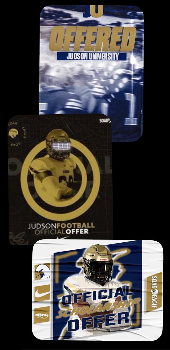 Blessed to receive my first official  offer from Judson University, grinding for many more.