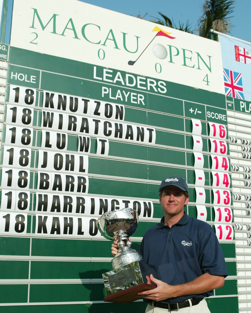 American <a href="/JasonKnutzon/">Jason Knutzon</a> returns to competitive golf for the first time in 5 years at the SJM Macao Open where he won his first Asian Tour title back in 2004. 🙌🏼😌

#SJMMacaoOpen2023 #whereitsAT
