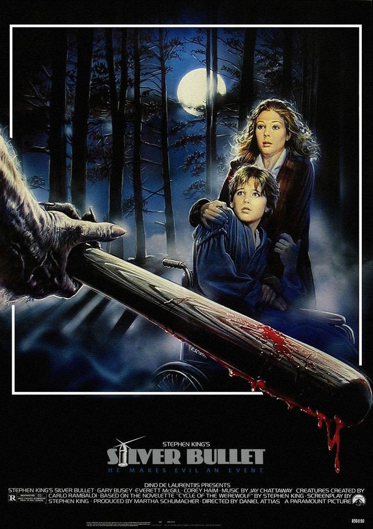 HorrorOrman's tweet photo. Silver Bullet was released on October 11, 1985.
#CoreyHaim
#EverettMcGill
#StephenKing
#CycleoftheWerewolf
#horror https://t.co/Kw0ZxTsl3N