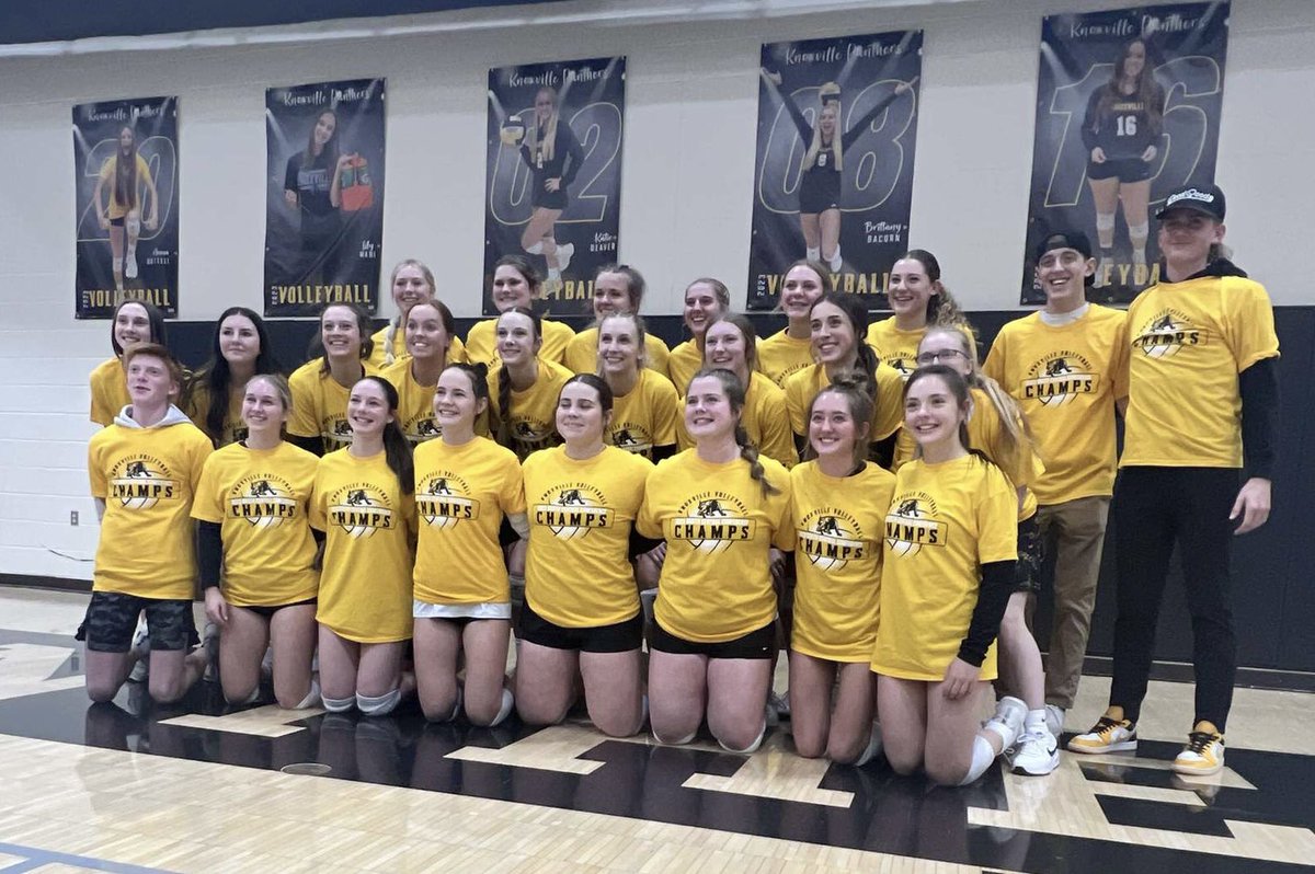 Your 2023 South Central Conference CHAMPIONS 🏆

7-0 and we didn’t drop a set 👊🏼