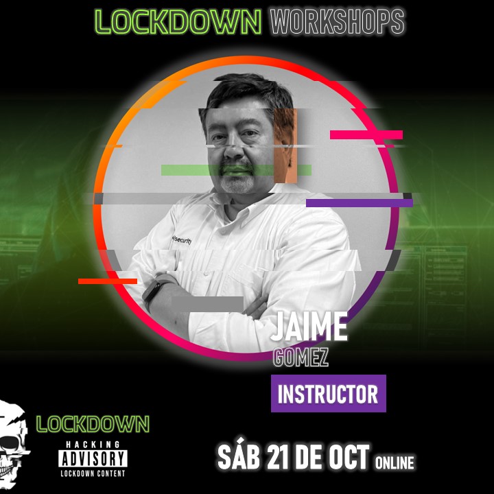 Lockdown0x0's tweet photo. Una joven promesa de la Ciberseguridad Chilena nos quiso acompañar en esta edición #LockdownWorkshops y entregar su conocimiento para quién lo requiera, agradecemos al señor Jaime Gómez por ser parte de #LockdownFest 2023.
#Cibersecurity #Ciberseguridad #Hacking #CISO https://t.co/G8LKVeATcL