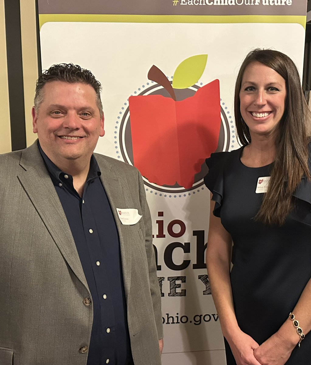 melissakmetz116's tweet photo. An amazing day of recognition for @1MarkLowrie  &amp; the 2024 Ohio Teacher of the Year cohort! I hope they feel celebrated and appreciated in every way. Their expertise, leadership, and passion are an inspiration to us all, and I can’t wait to see where this journey takes them! https://t.co/UuKRvHF0TF