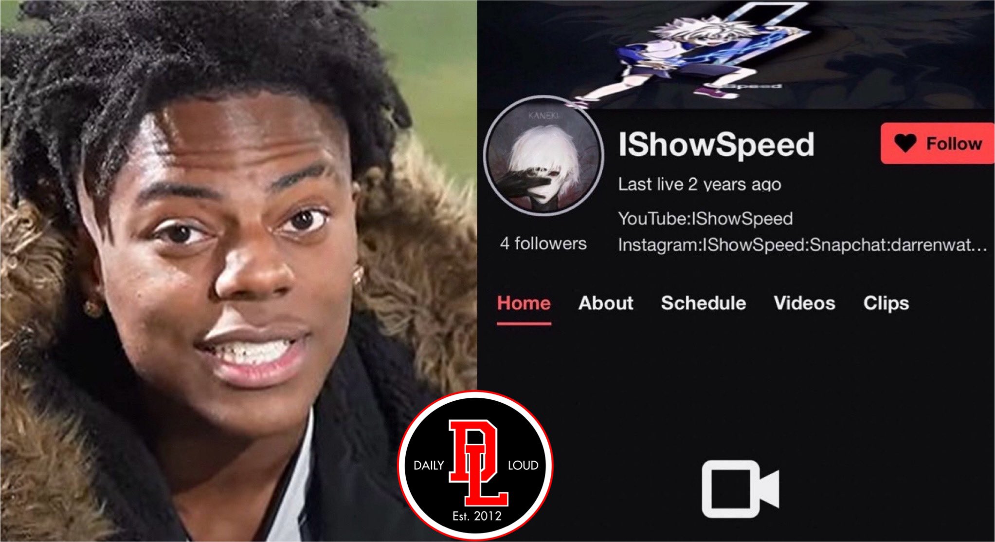 Speed is finally unbanned on Twitch after 2 years! #ishowspeed #speed
