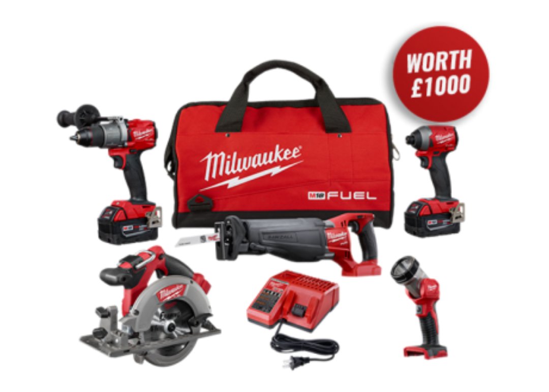 OfferBees's tweet photo. @MollySm62661288 @kaylovesu2much @Ragingx26 @NBAMemes 🔨 Ready to take your projects to the next level? Enter to WIN a Milwaukee Tool Package worth £1000 and participate in the ultimate tool upgrade! 🛠️ ⚙️ Elevate your DIY game with top-notch tools! Best of luck, participants! ���� 👉https://t.co/TiCdKBHUGh

#MilwaukeeGiveaway #WinBig https://t.co/7OFKvVCyob