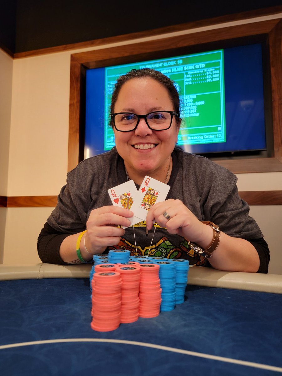 Joe_Schepis's tweet photo. Congratulations to our JPW Event #4: $250 Ladies NLHE Final Table @JACKClePoker and ultimately to Toni B for taking home the lion's share of a 6 way deal for $2,615! https://t.co/FU43i7Bzsb