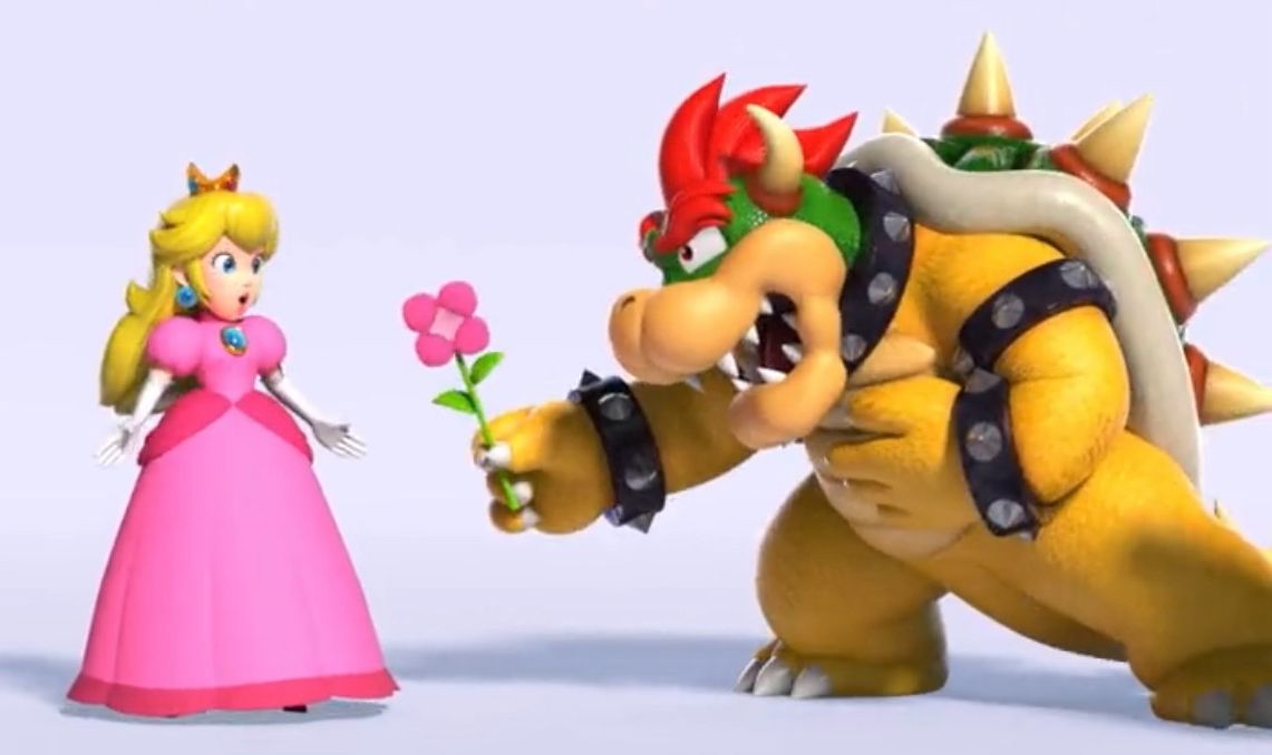 Pop Crave on X: Peach and Bowser in new promotional piece for 'Super Mario  Bros. Wonder.'  / X
