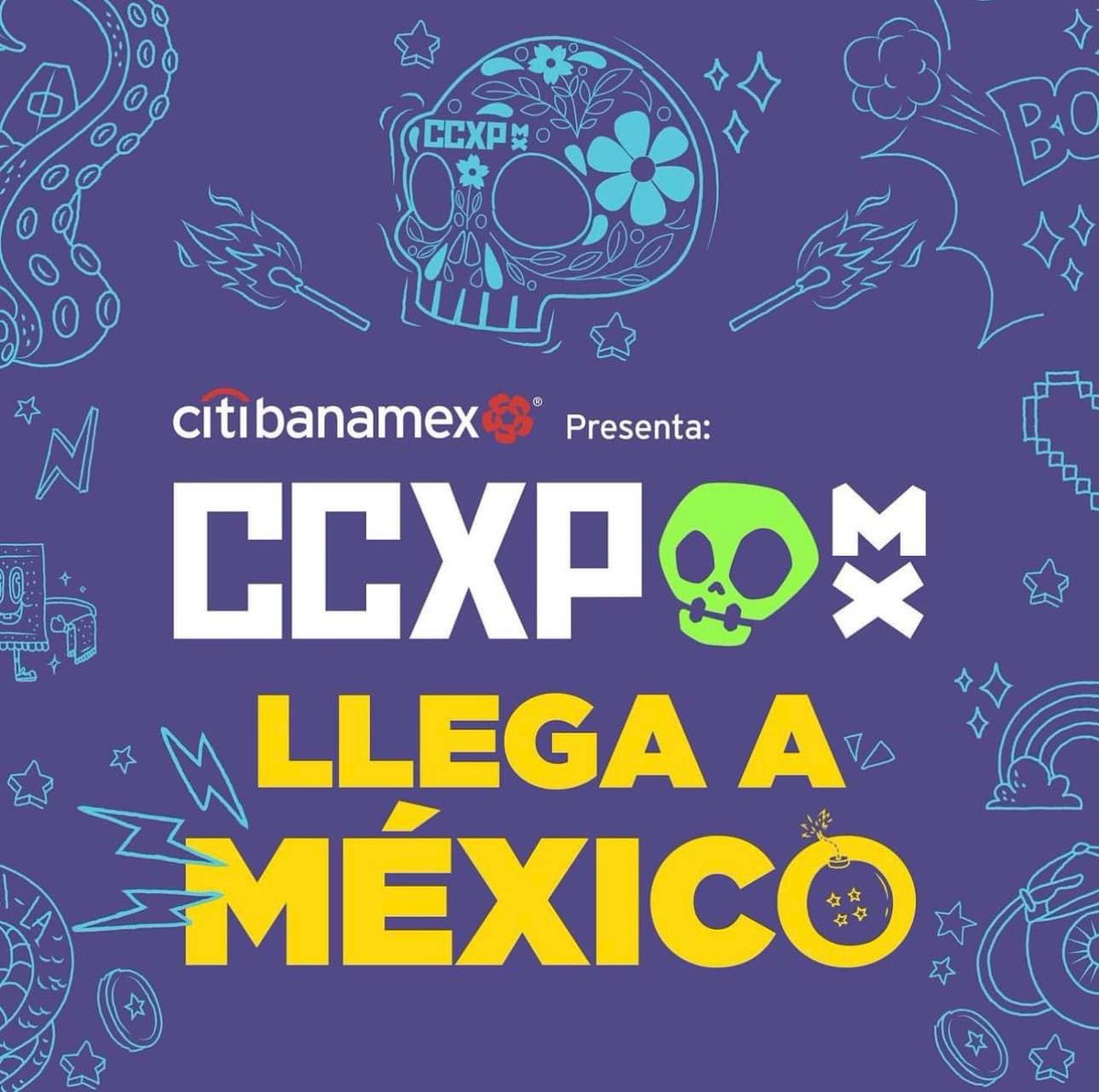 La #CCXP, la convención más grande del mundo y de Brasil llega a México 🇲🇽 y promete traer actores y directores grandes. 
Llega en mayo 2024.