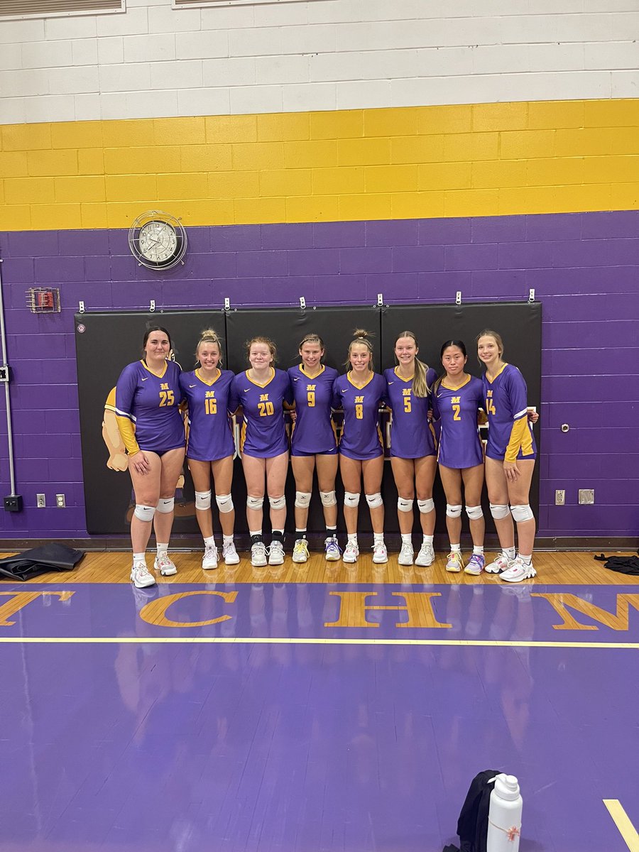 MelroseVball's tweet photo. We win on Senior Night and Crush Night! 3-2 over Minnewaska. Hopefully we will be back home one more time for playoffs-if not, this was a fun way to go out! https://t.co/JRBb1IvF8Y