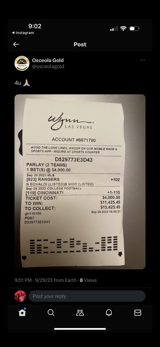 ProfittBets's tweet image. Hey @osceolagold - your social media is being run by a criminal and he’s using his other social media @profitvips @profitbets to influence your stock price, which is illegal. @FlFinancialReg you should investigate this company and this person: Carlos Obando.