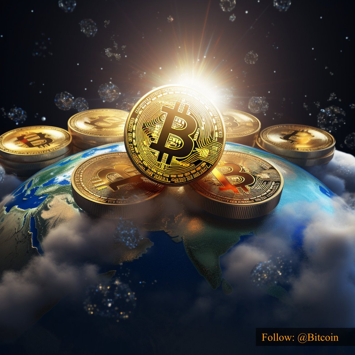 #Bitcoin: A digital currency that's changing the way the whole world thinks about money.