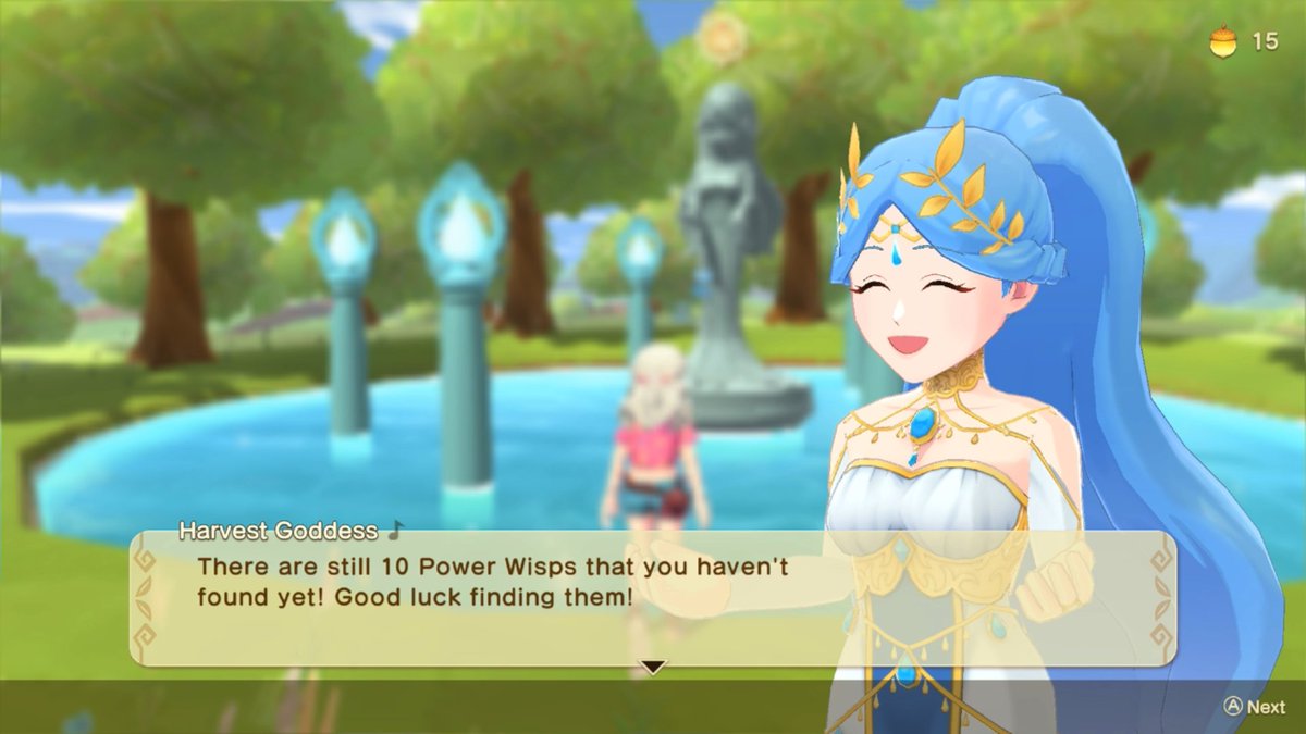 Cherubae's tweet photo. So close... Only 10 more Power Wisps to go until all 160 are found. These are going to be the toughest ones to locate. #HMAnthos #HarvestMoon https://t.co/mezYkll0Lw
