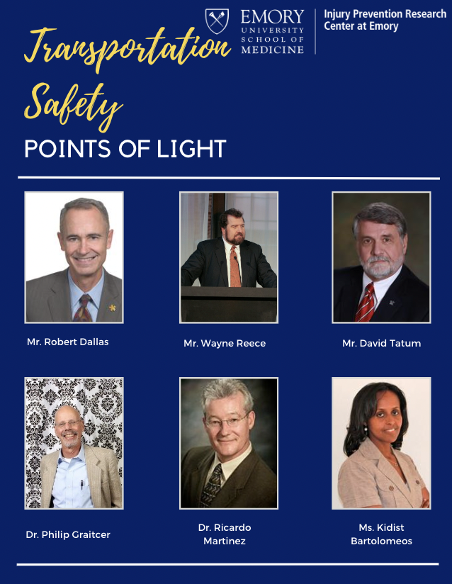 We are celebrating our 30th anniversary this year. Ten years ago we celebrated our 20th anniversary we honored 20 individuals that made an impact on the injury and violence prevention community. Today we are honoring our Transportation Safety points of light. #injuryprevention