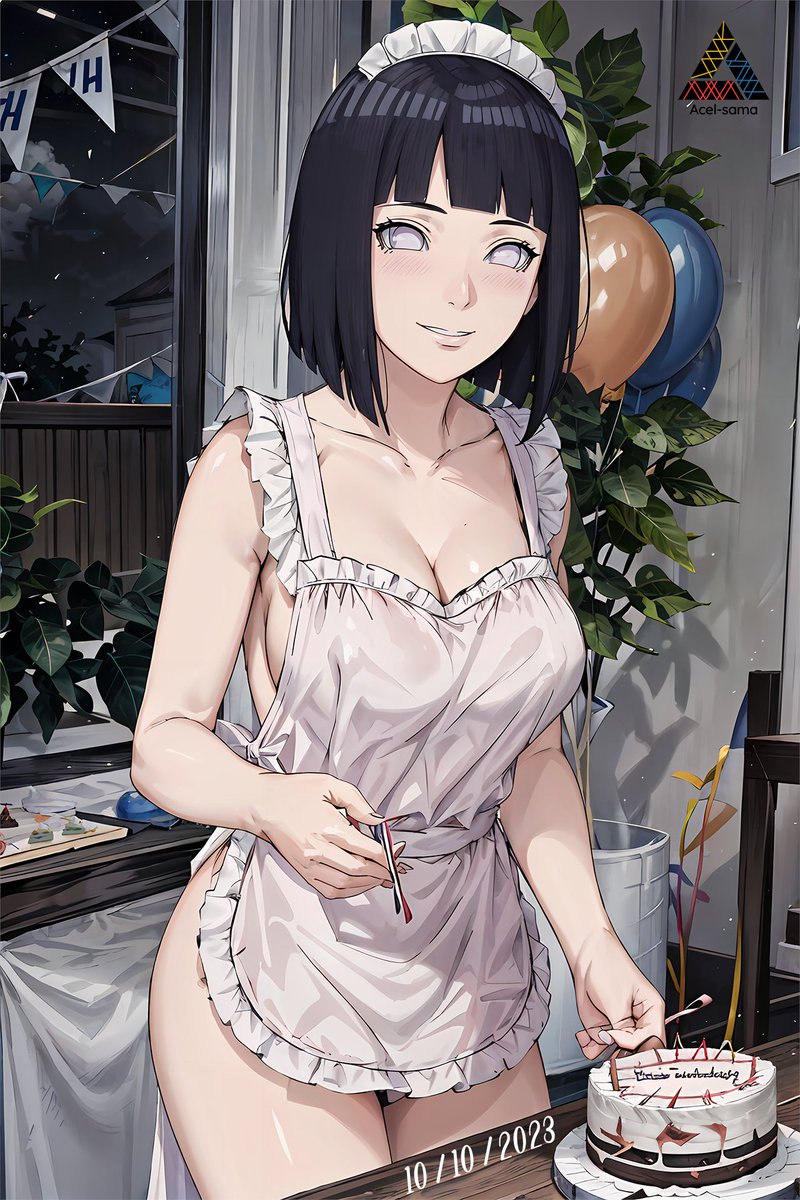 AcelSama's tweet photo. Happy Birthday to the Seventh Hokage, Naruto.
His sexy wife made him a birthday cake + gift included.
 
Devianart: https://t.co/jvOek8HCEF
Pixiv: https://t.co/jx4Rq1Tx1D

#AIArtwork #Hinata #NarutoBirthday #NARUTO https://t.co/M4FhPRWVri