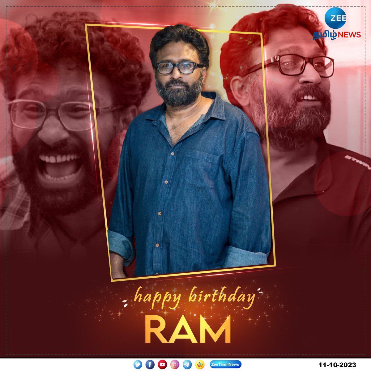 ZeeTamilNews's tweet photo. #NewsUpdate | இயக்குனர் மற்றும் நடிகர் ராம் பிறந்தநாள் இன்று!
#ZeeTamilNews | #DirectorRam | #HBDDirectorRam | #HappyBirthDayDirectorRam
Android Link: https://t.co/9DM6X6ZLY6
Apple Link: https://t.co/3ESH9sHwd3 https://t.co/yPGJPMa6kT