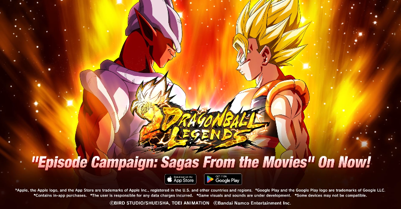DB_Legends's tweet photo. "Episode Campaign: Sagas From the Movies" is starting today!
Wait until you see what Events and new characters are waiting for you!

#SagasFromTheMoviesCampaign
#DBLegends
