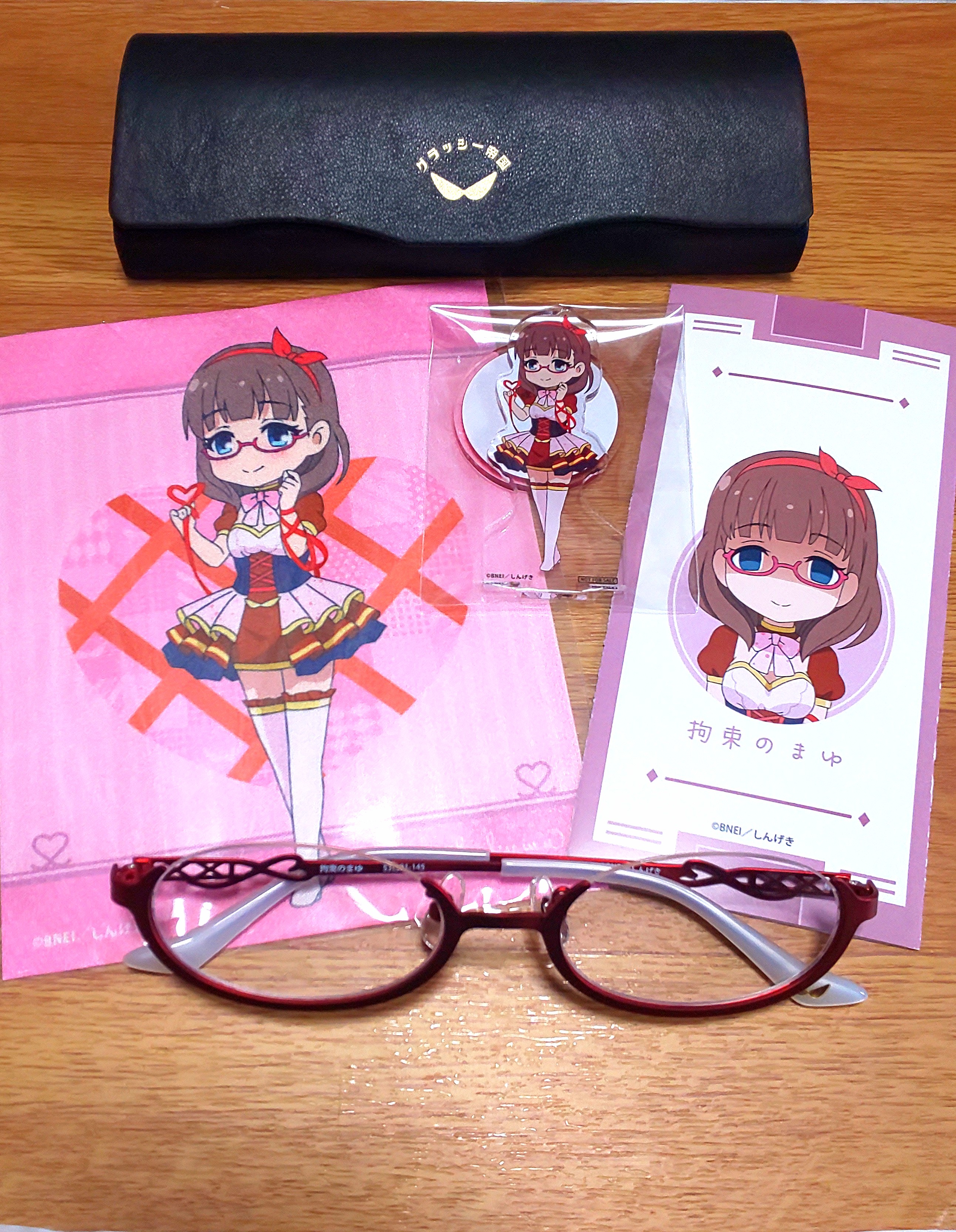 アイドルマスターシンデレラガールズ 白坂小梅モデル眼鏡 アイマス シンデレラガールズ』“池袋晶葉”、“白坂小梅”モデルの