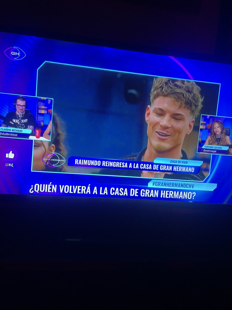 UlloaBanados's tweet photo. Raichaux acaba de finalizar :( #GranHermanoCHV  claudio reconoce que la noticia te ha dejado mal https://t.co/FabwavZZJo