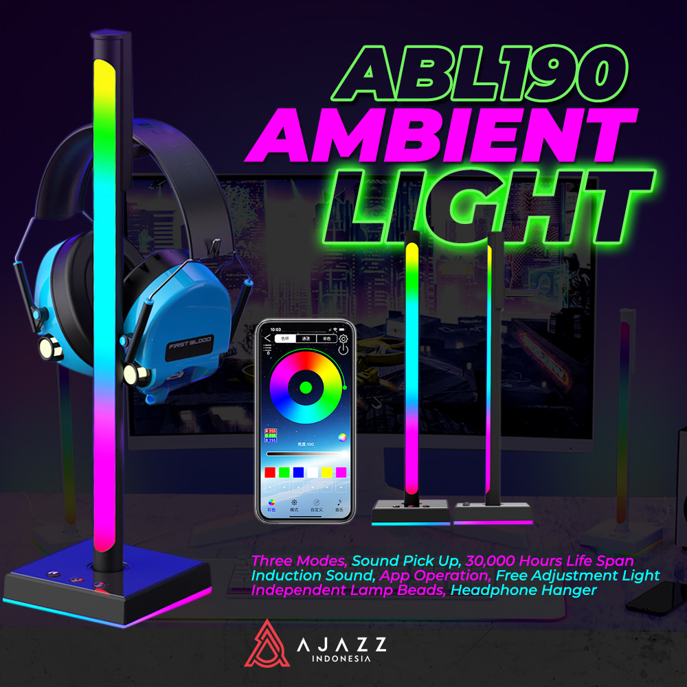 ajazzidn's tweet image. Ini dia RGB light bar yang gerakan lampunya bisa ngikutin irama musik.

Bisa buat gantung headset juga loh, gaees! Cekidot marketplace kita yaah!

#ABL190 #RGBLight #lampuLED #LampuRGB #Ajazzid #ajazzidn #ajazzindonesia