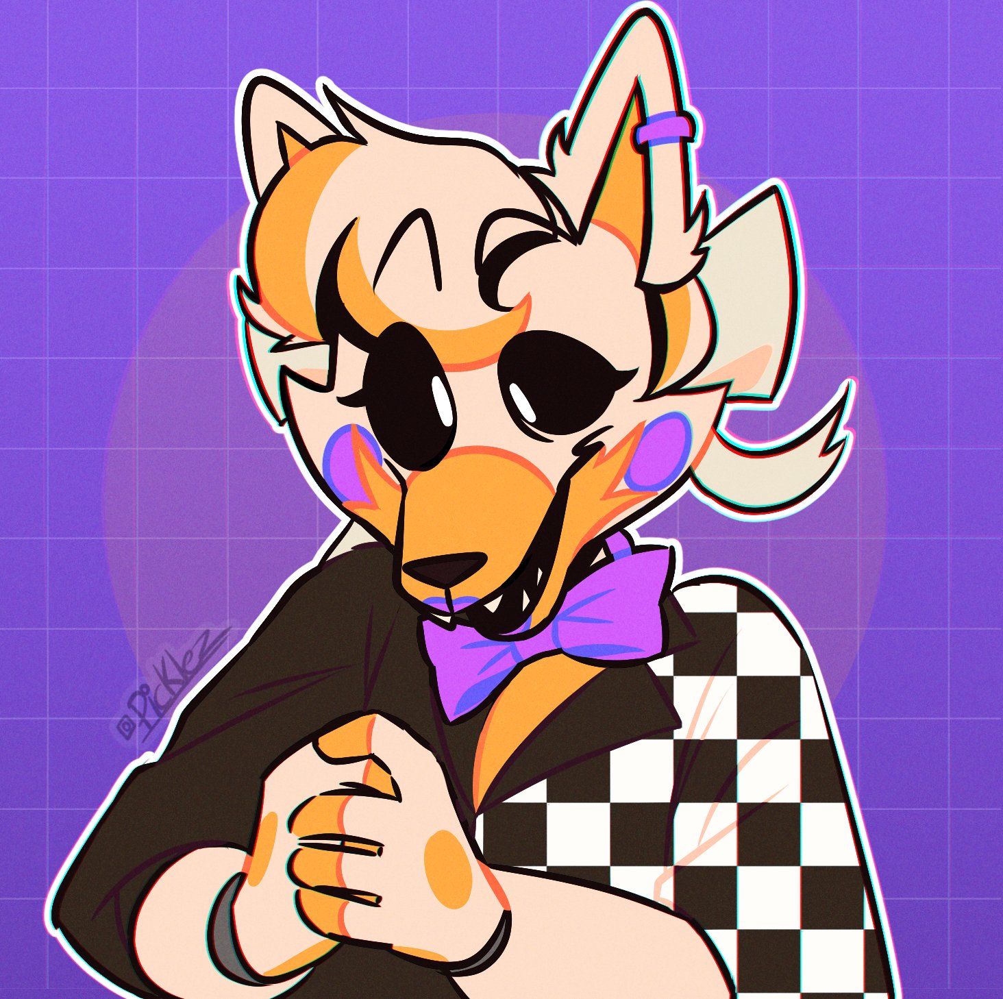 Aesthetic Fnaf Lolbit Pfp / Icon, Art Credits To Original Owner! in 2023