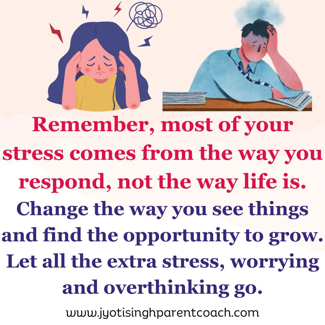 Remember, you are not alone. Everyone experiences stress from time to time. However, by learning to manage your stress in a healthy way, you can improve your overall well-being and live a more fulfilling life. #jyotisinghparentcoach #inspiringlivesbyjyotisingh #emotional