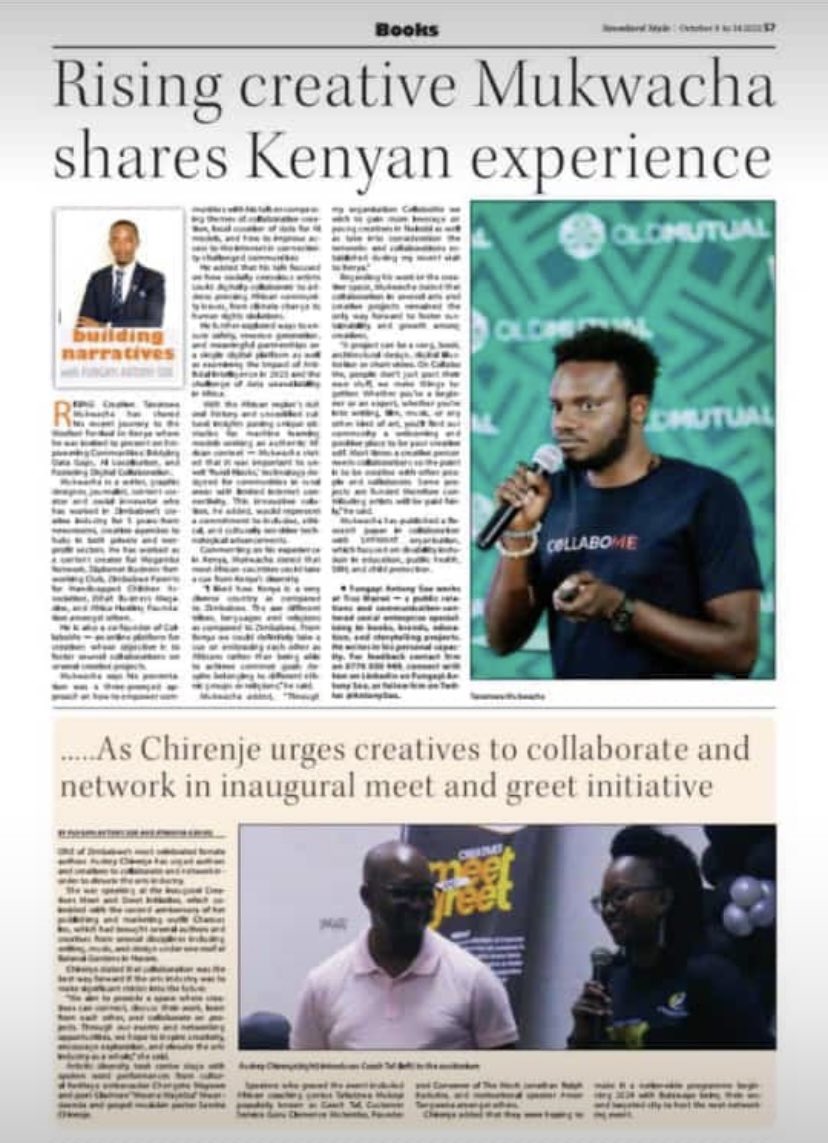 Accountability Lab Zimbabwe (@accountlabzw) on Twitter photo Our #AccountabilityIncubator alumni <a href="/pachikuva/">Tanatswa Mukwacha</a> (Tanatswa Mukwacha) is making headlines at Alpha Media’s <a href="/thestandardzim/">The Standard Zim</a>. Mukwacha was in the lab’s first incubator cohort. Our #AccountabilityIncubator alumni <a href="/pachikuva/">Tanatswa Mukwacha</a> (Tanatswa Mukwacha) is making headlines at Alpha Media’s <a href="/thestandardzim/">The Standard Zim</a>. Mukwacha was in the lab’s first incubator cohort.