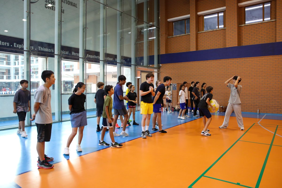 AISChennai's tweet photo. Our Raptor Swim Team is getting ready to participate in the SAISA 20243 swim meet! Outside of their training in the water, they have been gearing up for their races with collaboration and teamwork activities!
#AISCSwimming
#AISCExcellence https://t.co/MslRPCtE1m