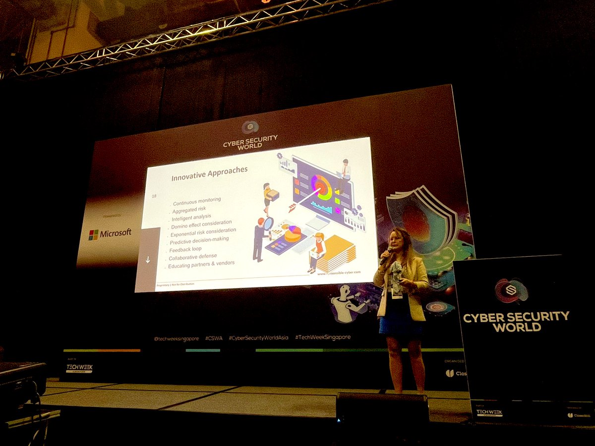 Lazy2Hack's tweet photo. Navigating Third-Party Risk Landscape with Emerging Technologies by @m49D4ch3lly 

#CSWA #CybersecrurityWorldAsia #TechWeekSingapore https://t.co/oVWfuxBDfa
