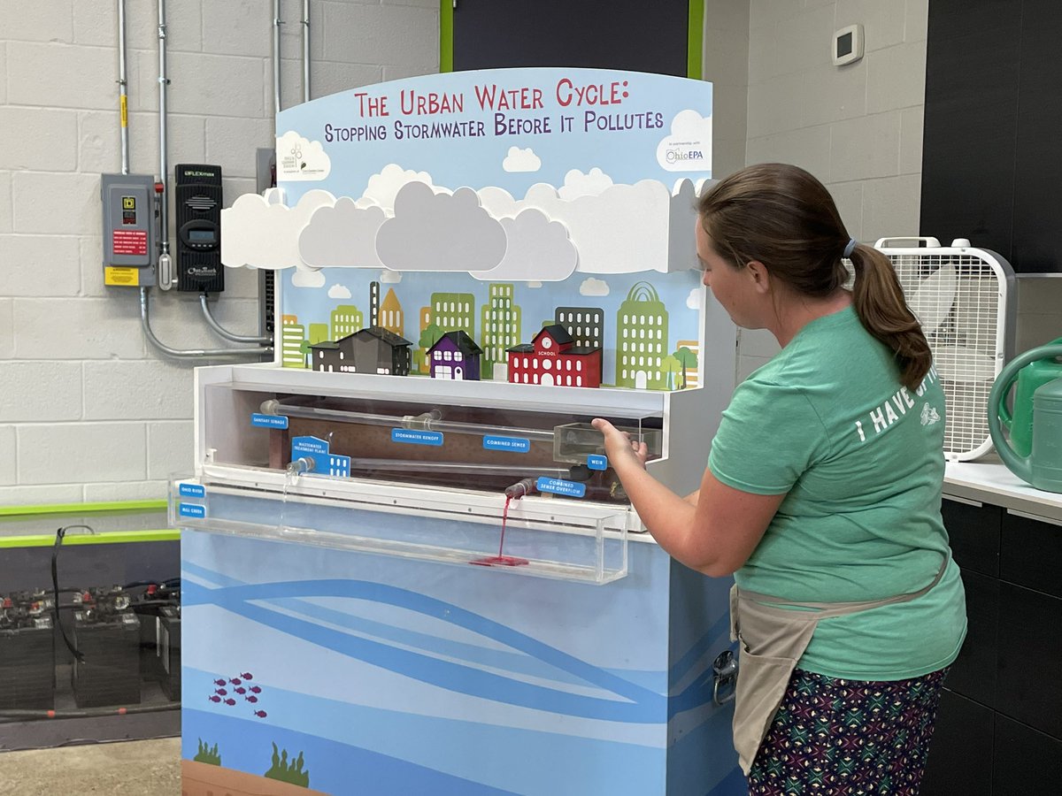 We learned all about rooftop gardens, composting, honeybee ecology, combined sewer overflow woes, pervious pavement perks, rainwater collection and more! 2/3