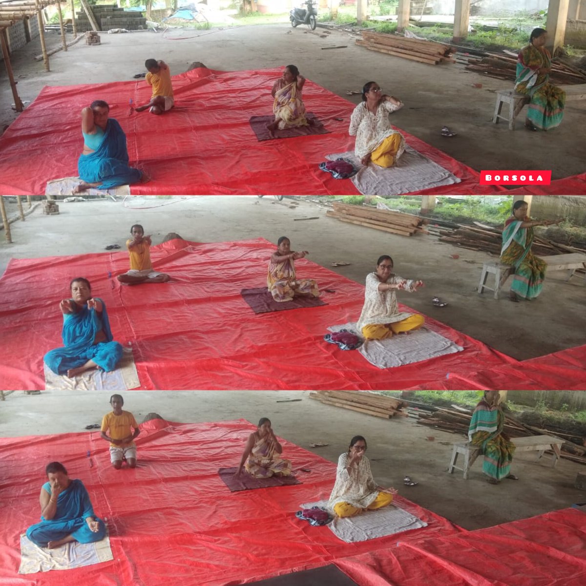 yoga_land's tweet photo. 💐----------------------🧘♀️🧘♂️--------------------💐
Assam #Sonitpur yog Shivir/centre
#योग_केंद्र (सोनितपुर )
Yog Mitra... #Ripon Pallabi #Barnali Manju and #Maikan ji
Date...11.10.2023-------------------- https://t.co/EztcqblMuN