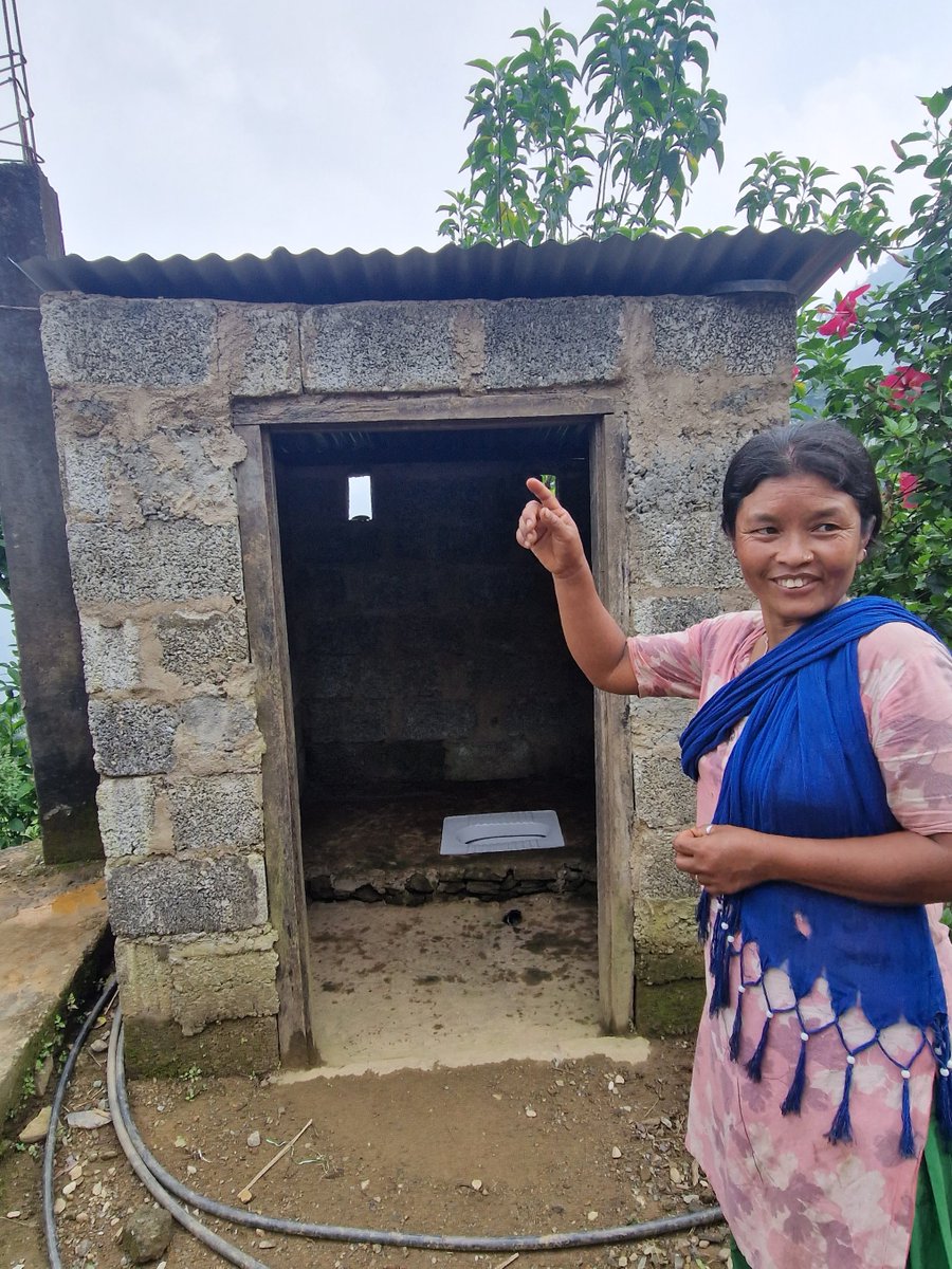 DemelNathalie's tweet image. Succesfull #CLTS campaign in Simargaun triggered villagers to construct 15 new toilets - a big step towards an #ODF free community. Great work of @WHHNepal @RRNNepal for a healthy living environment in a @WASH Governance project supported by @BMZ @WHH_Nepal