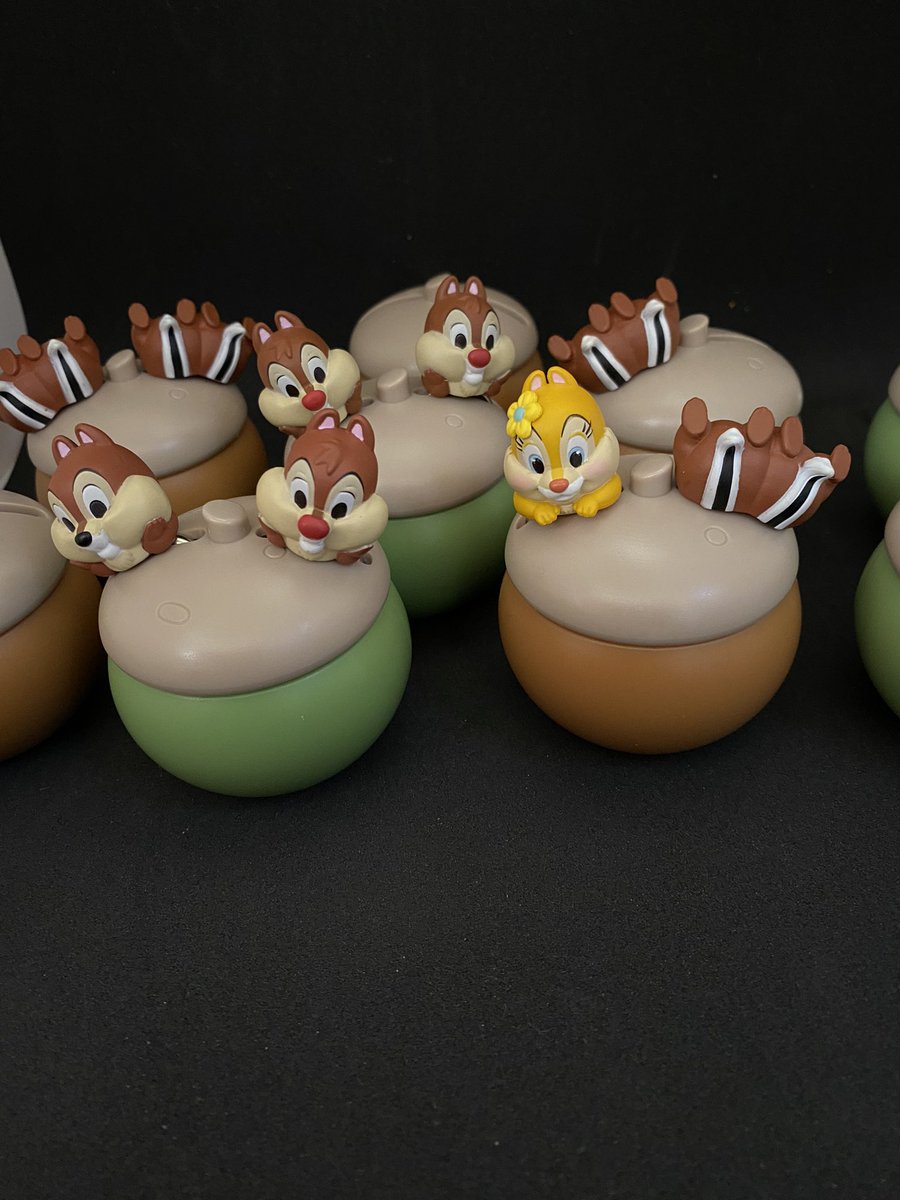 そろった😅
   #リンコレ 
 #チップとデール
 #クラリス