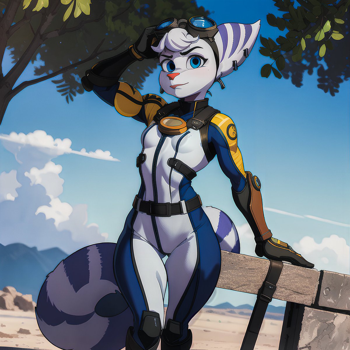 Rivetus's tweet photo. #stablediffusion #aiart #aigenerated #RatchetandClank #RatchetPS5 #RatchetPC #RiftApart #fanart #aiphotography #ai https://t.co/cegBdJ2PsE