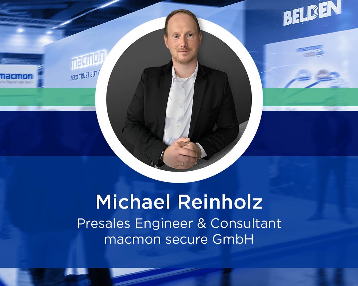 macmon_DE's tweet photo. Second day at @it-sa 2023! Today our pre-sales colleague @Michael Reinholz is going to speak in hall 7 at 12.30 am about „Intelligent Factory 4.0 – macmon NAC supports the Industry.“
Visit also our @macmon booth in hall 7 / 223.
#itsa #itsecurity #networkaccesscontrol https://t.co/79TgGsDDyl