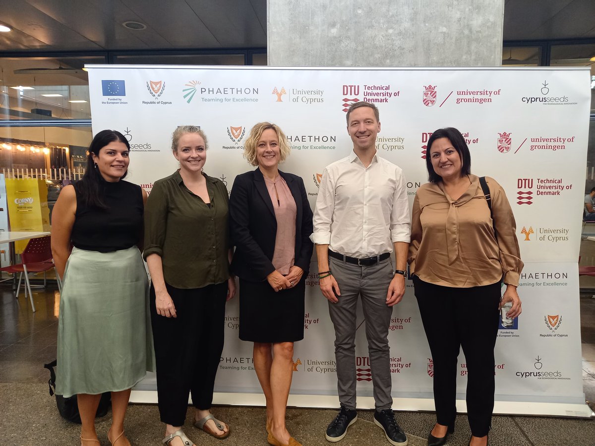 PHAETHONCoE's tweet photo. High-Level Kick-Off Ceremony: Teaming for Excellence Horizon Project #PHAETHON marking the launch towards PHAETHON Centre of Excellence for Research &Innovation in the field of Intelligent, Efficient &Sustainable Energy Solutions @PVLab_FOSSUCY #DTU #UG #CyprusSeeds @UCYOfficial https://t.co/dYkQTmtfNn