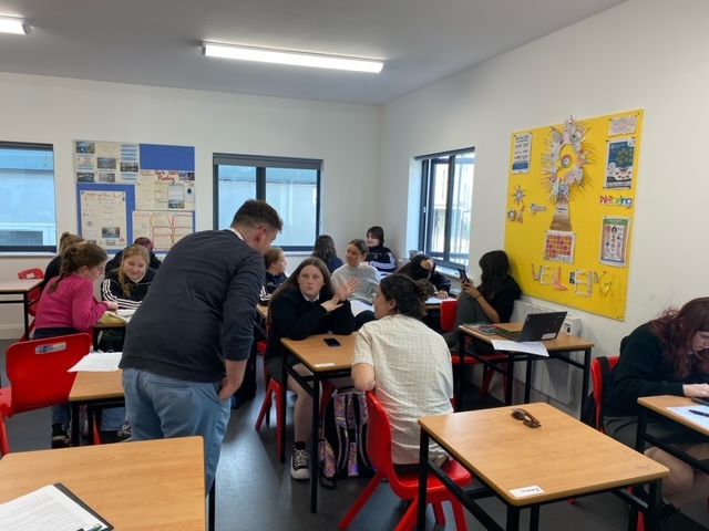 Great to see homework club going again in @stpatscork. Many thanks to the students from @Access_UCC & Mr O'Sullivan for organising. Homework club is every Monday from 3.45 - 4.45 & is open to students in 1st, 2nd & 3rd years. @UCC