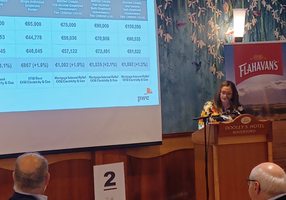 waterfordcc's tweet photo. Good morning from @PwCIreland @flahavans Post-Budget Breakfast Briefing in @DooleysHotel
#advancingbusinesstogether https://t.co/lY6MOzviqw