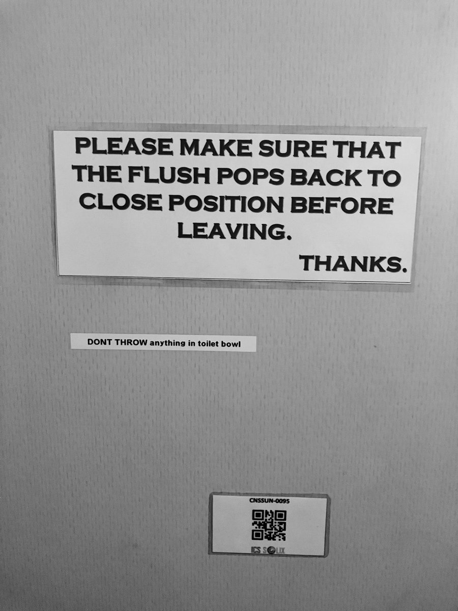 Bridge Toilet Notice Smorgasbord tweet media