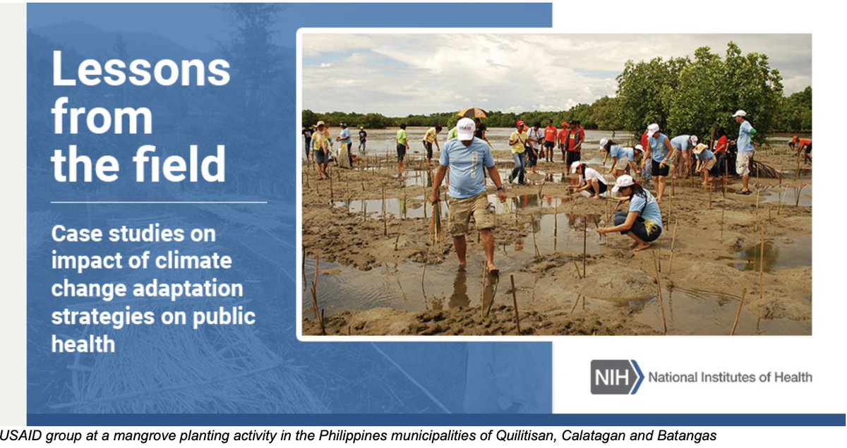 climahealth's tweet photo. 📢 OPPORTUNITY: @Fogarty_NIH is seeking proposals for case studies that advance research on the #health impacts of #ClimateAdaptation strategies.

This call is open to researchers and practitioners from all countries.

Deadline: October 20 https://t.co/zrMb8cPp1f https://t.co/77IirZczbe