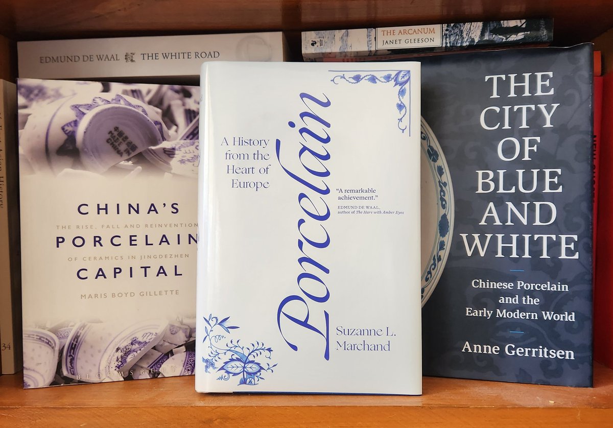 Dr Alex Burchmore (@dralexburchmore) on Twitter photo 📚🧵 1/3
Just finished reading Suzanne L. Marchand's essential historical survey of the porcelain industry in Central Europe/Germany from the 18th century to the present <a href="/PrincetonUPress/">Princeton University Press</a> and would highly recommend for anyone interested in ceramics, industrial history, or both! 📚🧵 1/3
Just finished reading Suzanne L. Marchand's essential historical survey of the porcelain industry in Central Europe/Germany from the 18th century to the present <a href="/PrincetonUPress/">Princeton University Press</a> and would highly recommend for anyone interested in ceramics, industrial history, or both!