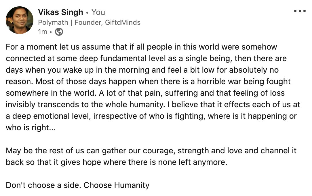 Vikas Singh tweet media