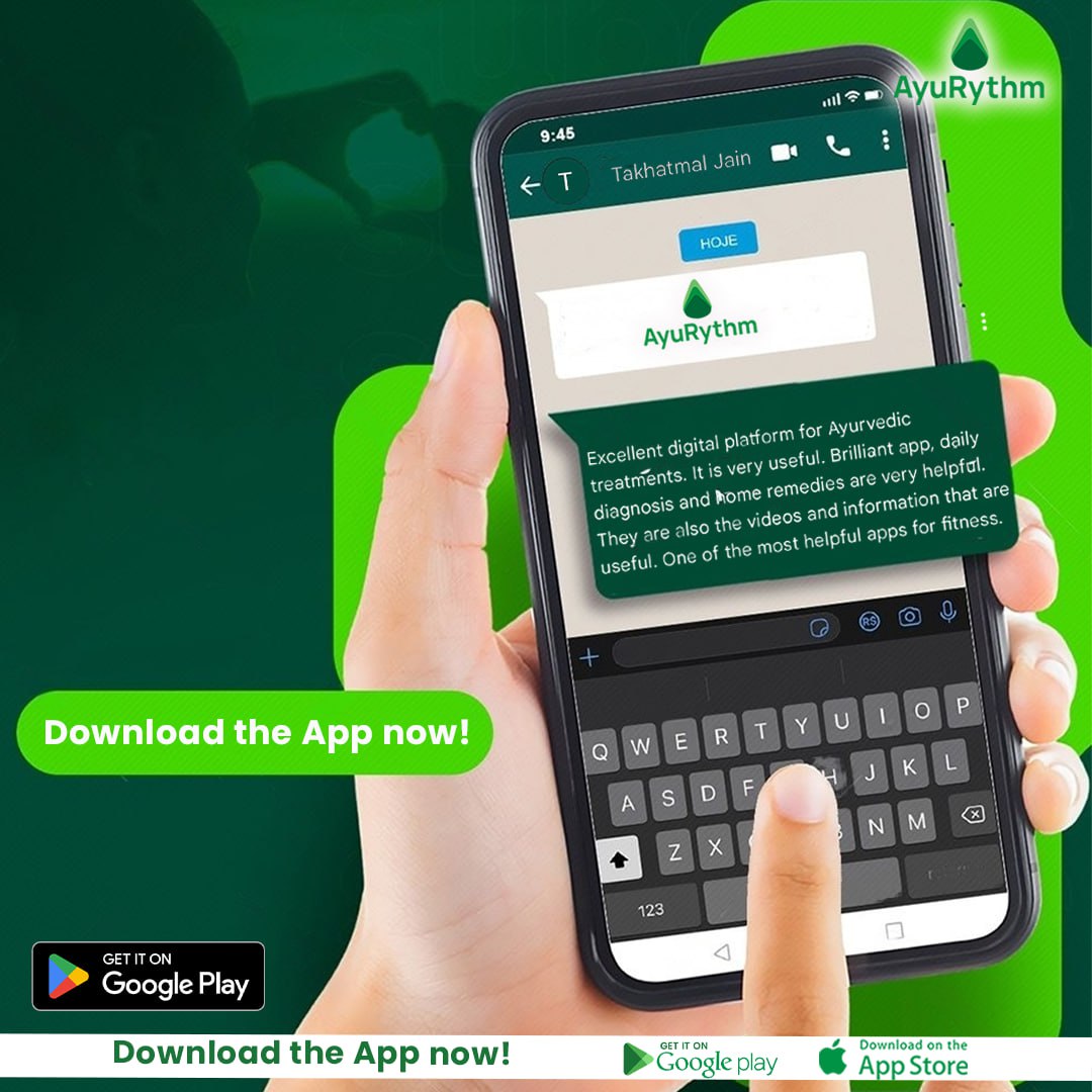 AyuRythm's tweet photo. 👉A harmonious journey to wellness, this holistic approach helps people thrive in every condition, inside and out.
📲 Install the App Now❗️
Android: https://t.co/q3PmN892QN
IOS: https://t.co/xlZxzU6Awj
.
.
.
#AyuRythm #doshabalancing #vatabalancing #pittabalancing #kaphabalancing https://t.co/x18O9pGwfc