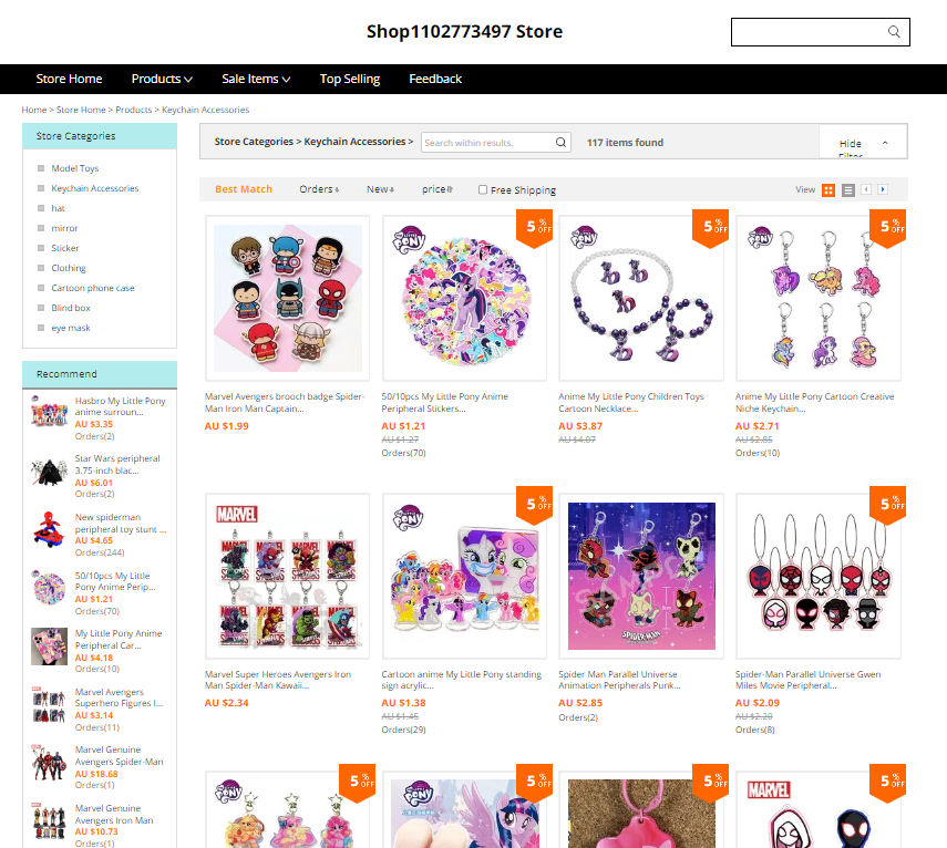 xianta_'s tweet photo. A shop on aliexpress stole my spiderverse art and is selling charms of them! Please report them if you can, there's a report item button when you scroll down the page. They sell a bunch of other stolen artworks which isn't fair to the artists at all https://t.co/It9vE3fvGI https://t.co/LmLNmab5cF