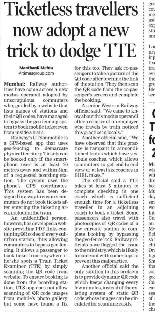 Commuters find new modes-operandi to book mobile tickets from inside the train
