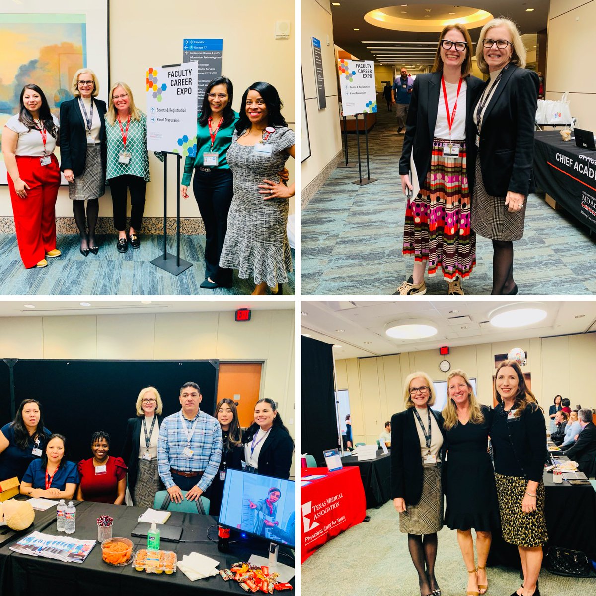 What an amazing ⁦@MDAndersonNews⁩ team at the Faculty Career Expo! We’re always learning and exploring how better to serve our faculty and trainees. Fantastic day for all involved. Many thanks to ⁦@AnneTsao2 ⁦@EGrubbsMD⁩ ⁦@CrystalCWMD⁩ and the entire team!