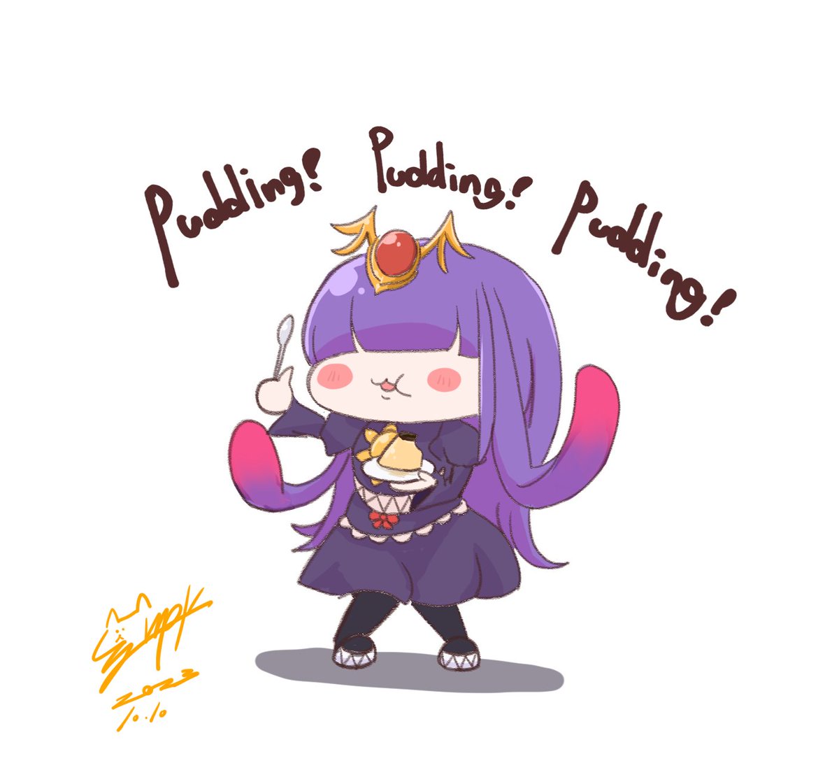 rebirthSNPK's tweet image. 何かに似てるような気がするデュエマのプリンプリンちゃん
#illustration #duelmasters #イラスト好きな人とつながりたい #絵描きさんフォロバ１００